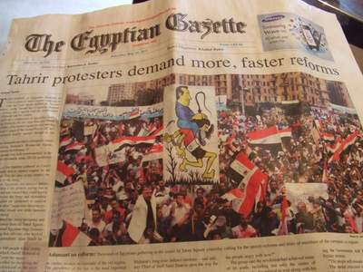 reporting on the protests